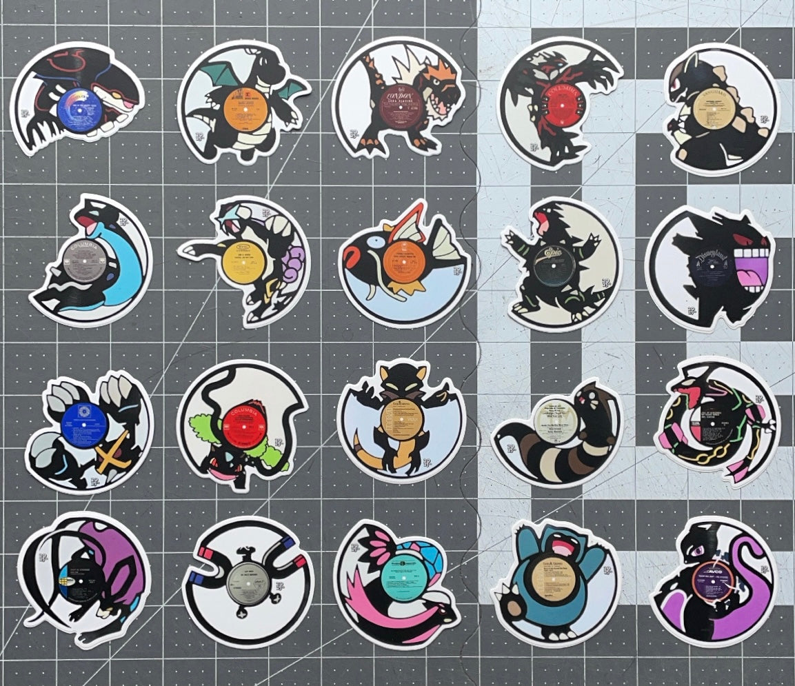 Pokémon Sticker Booster Pack - Set One Pokémon Sticker Booster Pack - Set One