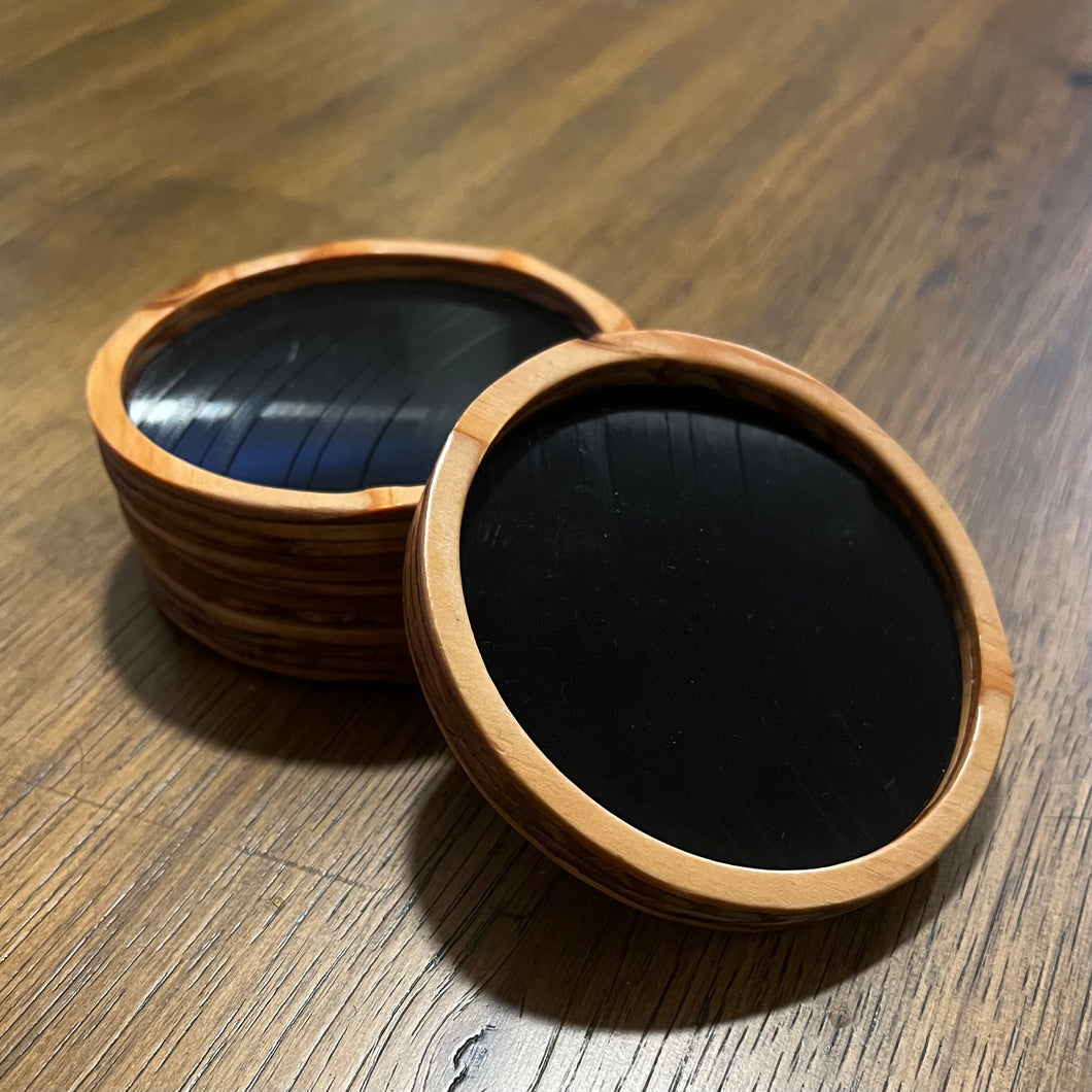 Vinyl Record Coaster Set - Preorder