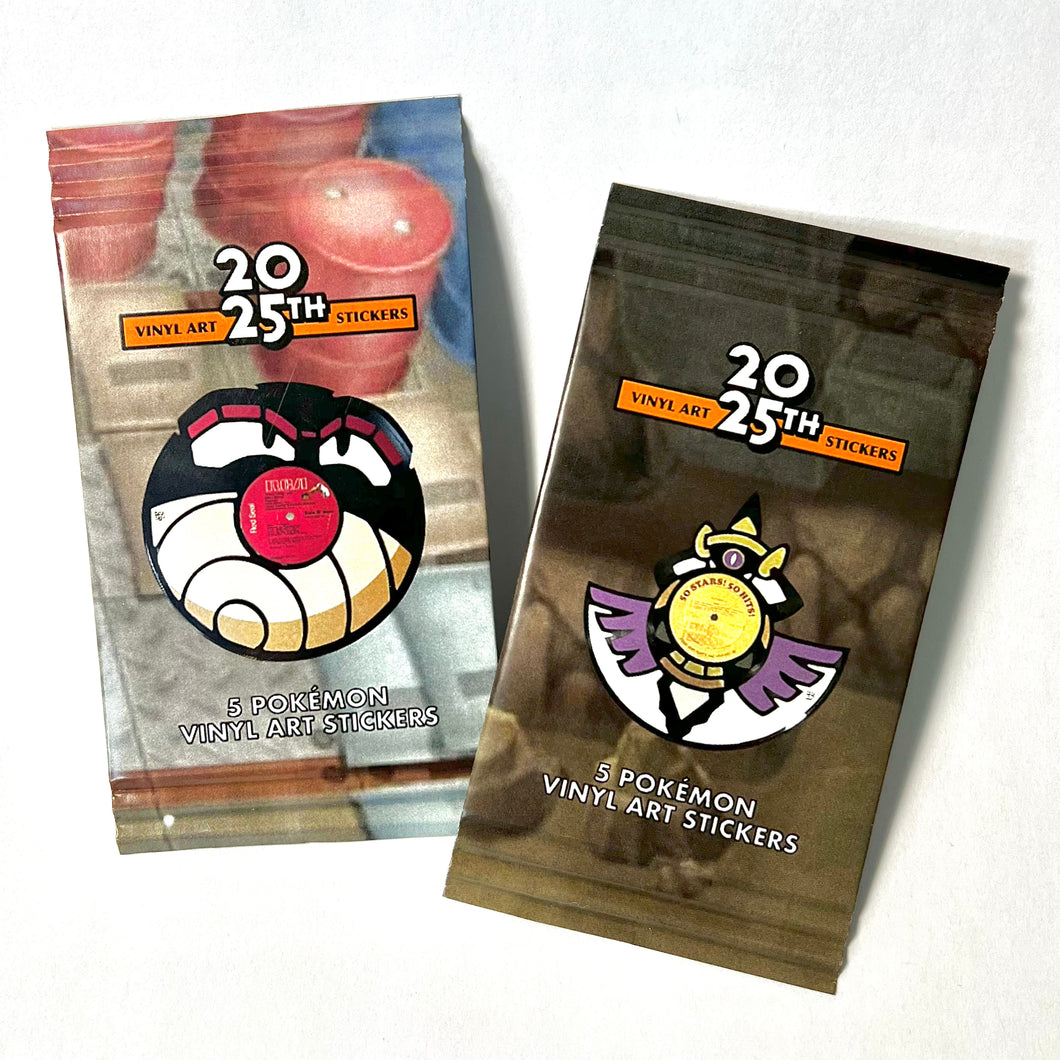 Pokémon Sticker Booster Pack - Set Two