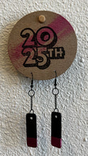Load image into Gallery viewer, Recycled Vinyl Record Earrings
