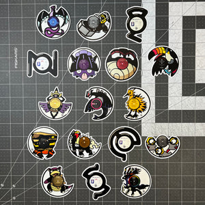 Pokémon Sticker Booster Pack - Set Two